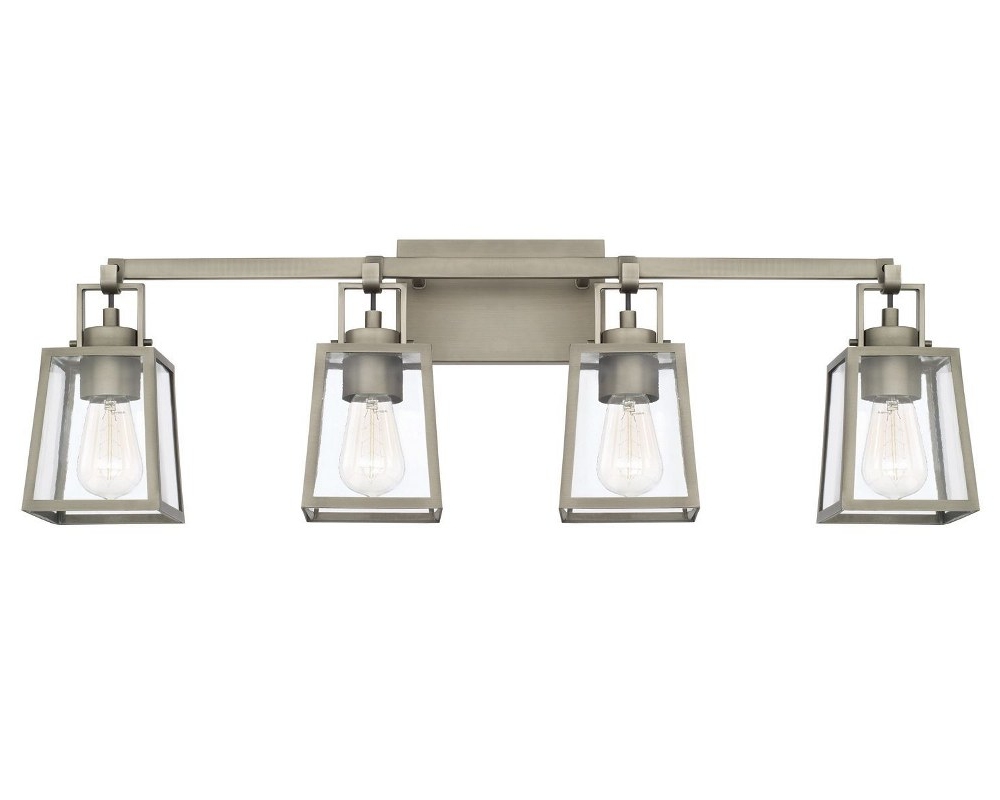 Capital Kenner Light Bath Approved Damp Antique Finish Clear Glass