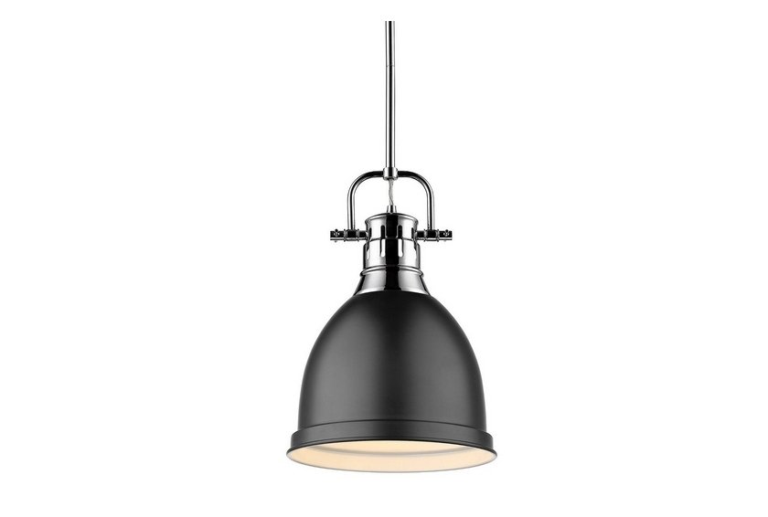 Golden CH Duncan Pendant Rod Classic 14.25 high 8.88 wide Matte Aged Finish
